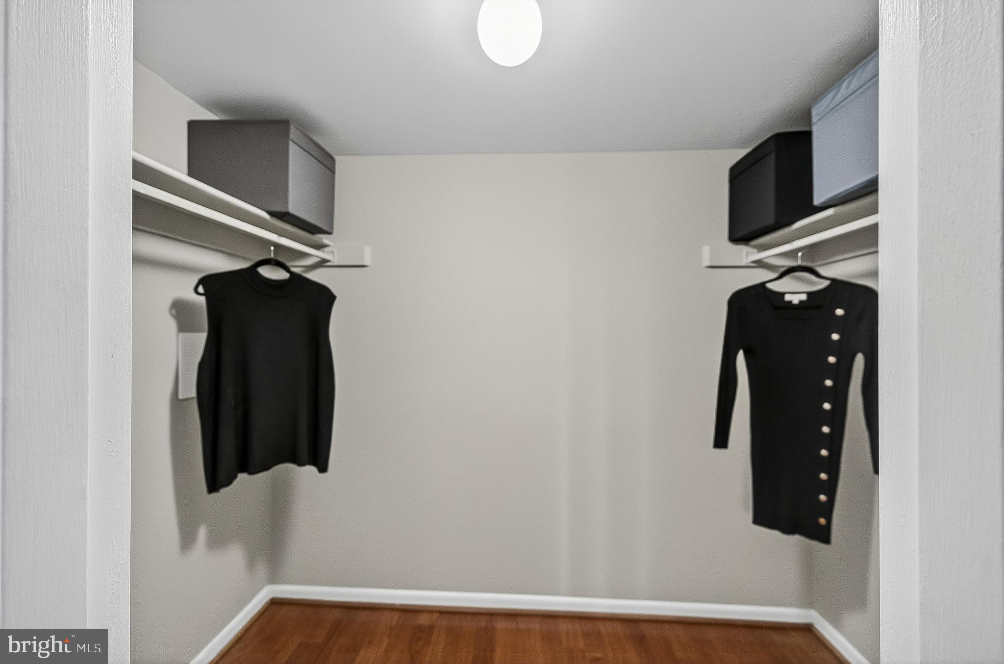 1526 Northgate Square, Unit 11 Reston, VA 20190 - Photo 15 of 26 Primary Bedroom Closet with plenty of storage.