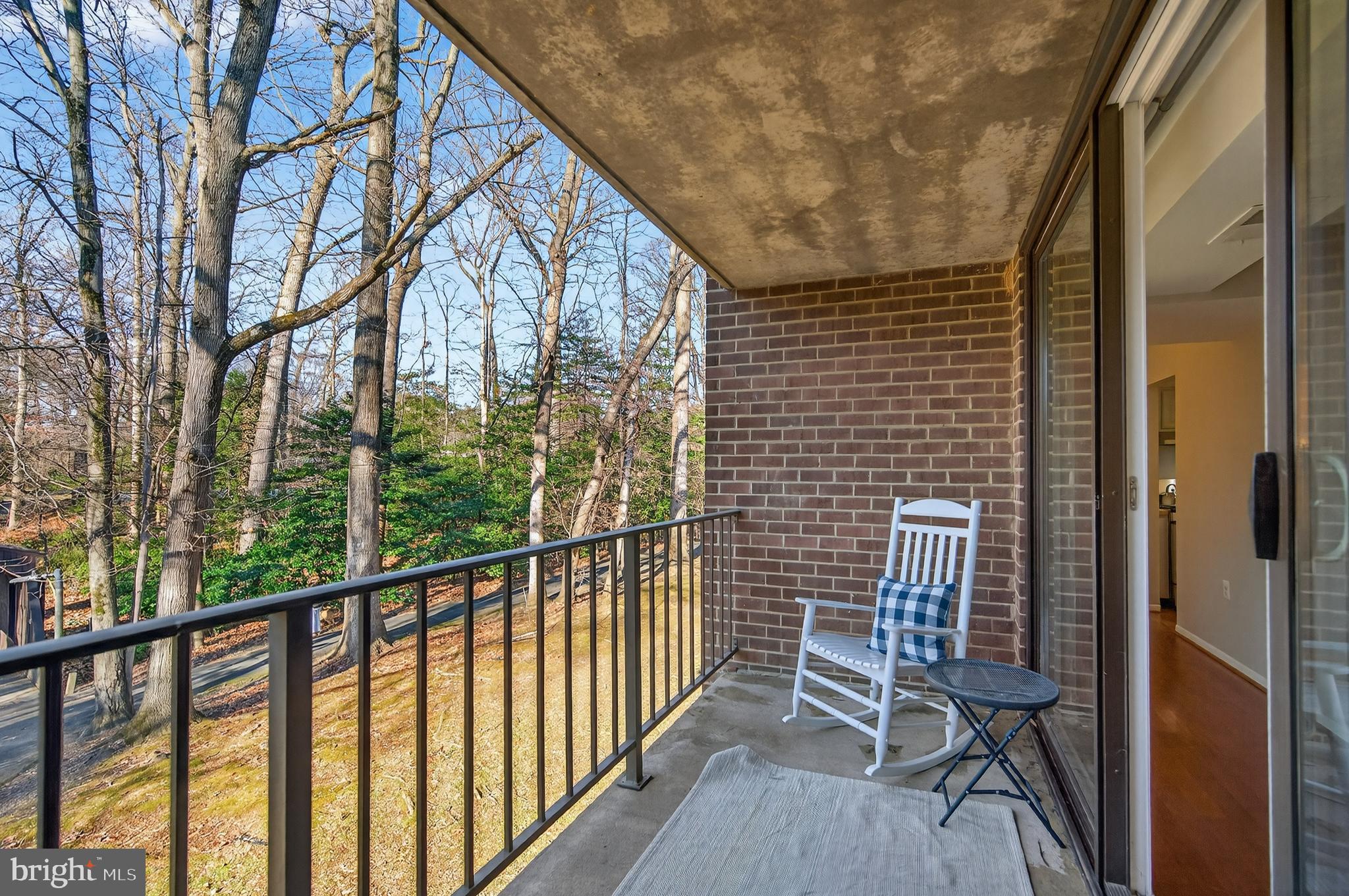 1526 Northgate Square, Unit 11 Reston, VA 20190 - Photo 23 of 26 Balcony off living room