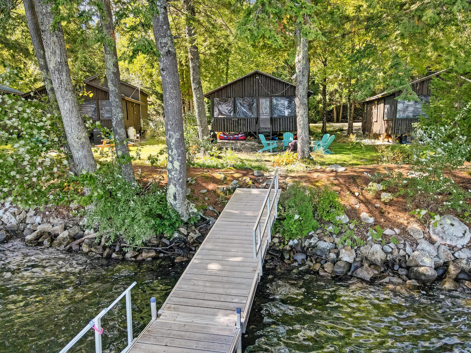 54 Cedar Camp Road, Unit 7 Belgrade, ME 04917 - Photo 1 of 63 DOCK & CAMP
