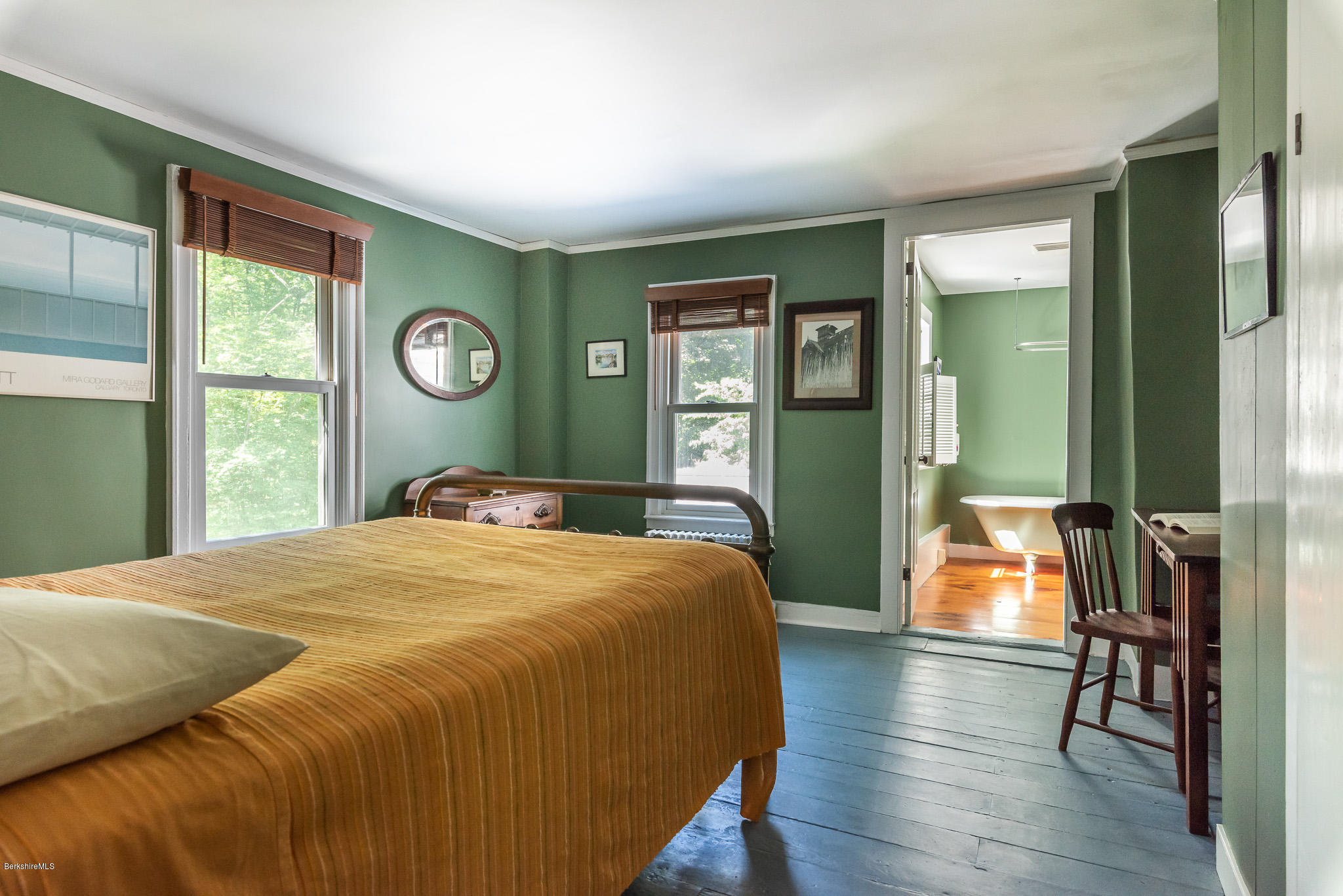 6 Stockbridge Road West Stockbridge, MA 01266 - Photo 16 of 36 Guest Bedroom with Bathroom