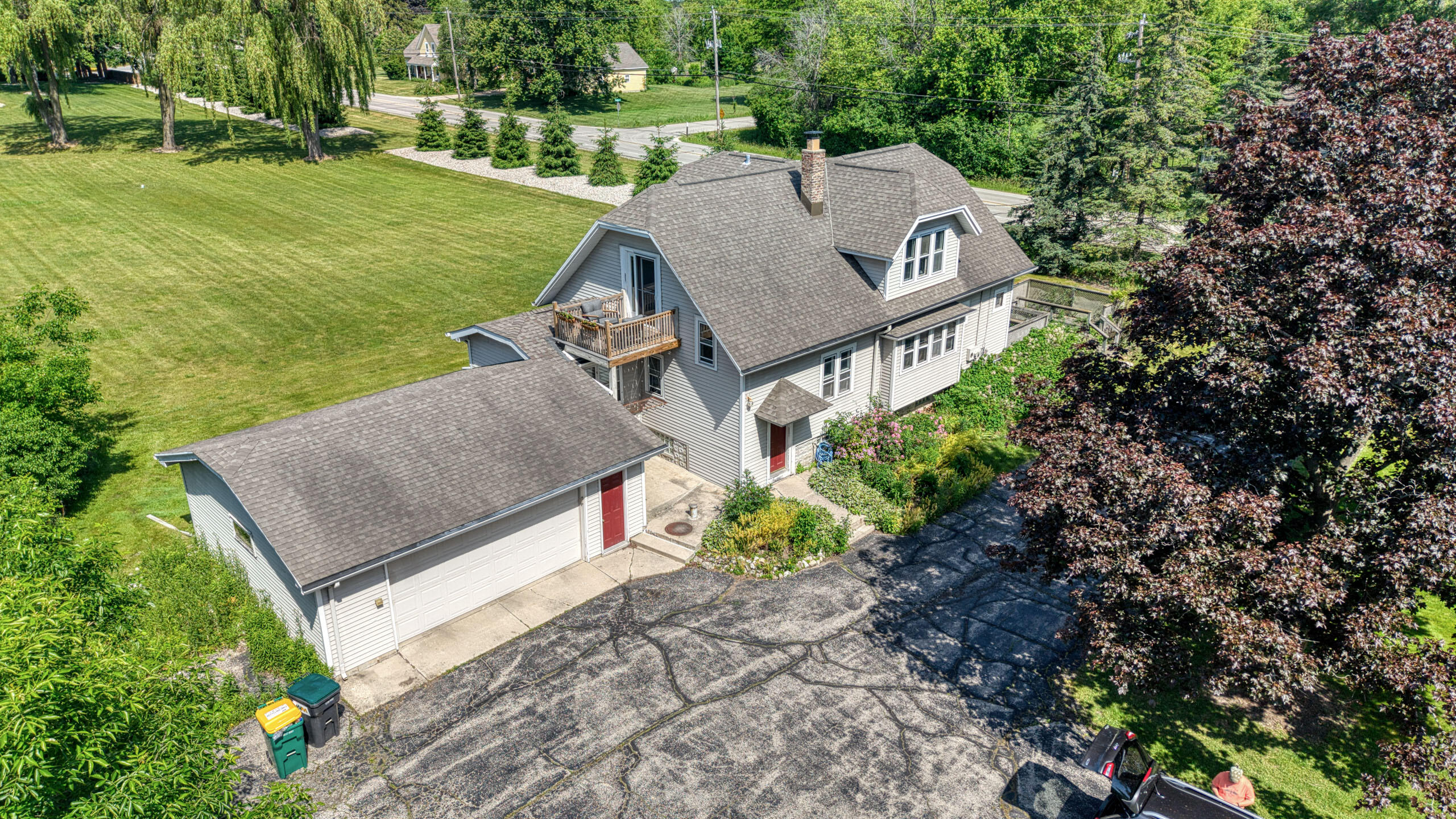 2029 West Donges Bay Road, Unit 2031 Mequon, WI 53092 - Photo 49 of 68 Aerial View
