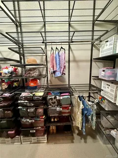 a view of storage and utility room