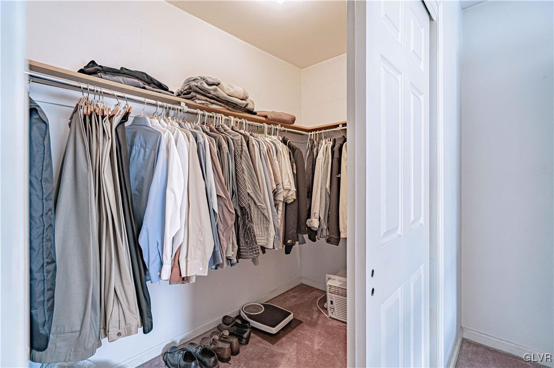 551 Birch Road Hazleton, PA 18202 - Photo 28 of 44 a view of walk in closet with clothes and shoes
