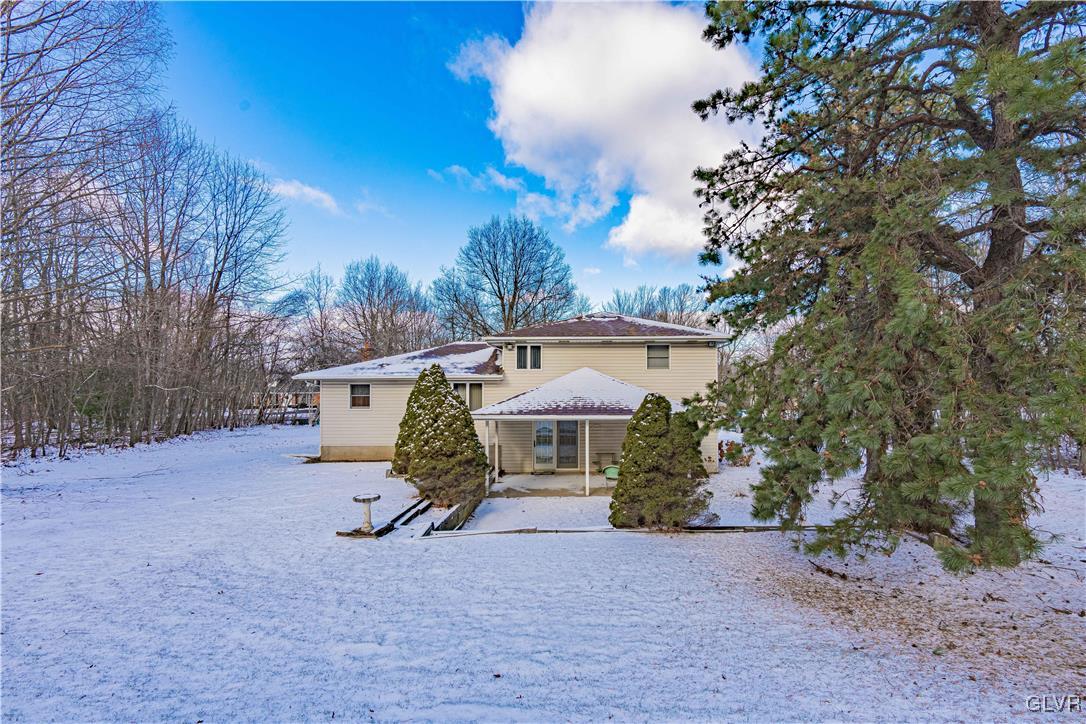 551 Birch Road Hazleton, PA 18202 - Photo 42 of 44 a view of a house with backyard and trees