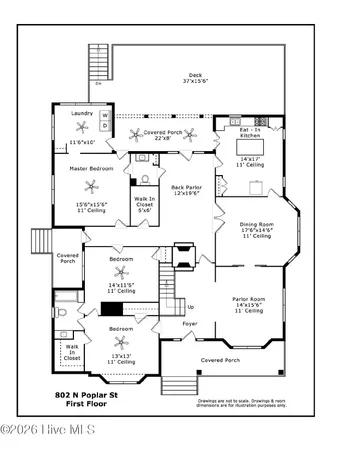 $2,600 | 802 North Poplar Street, Aberdeen, NC 28315