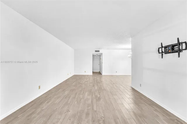 a view of empty room