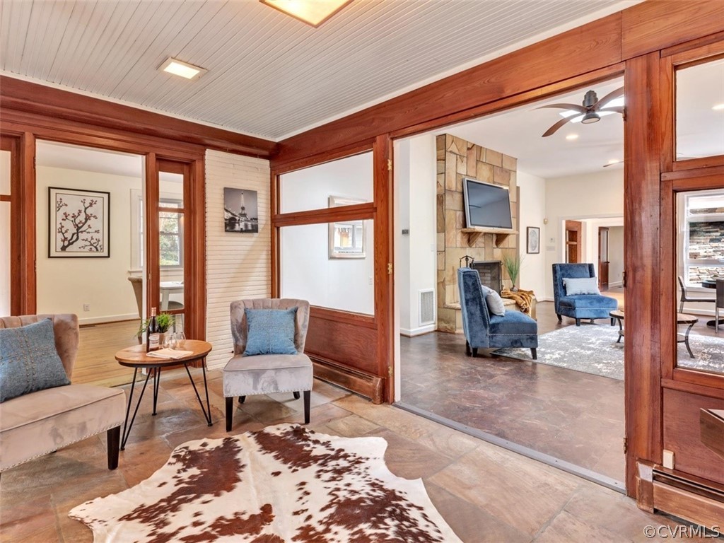 8010 Thom Road Henrico, VA 23229 - Photo 7 of 50 a living room with furniture and large windows