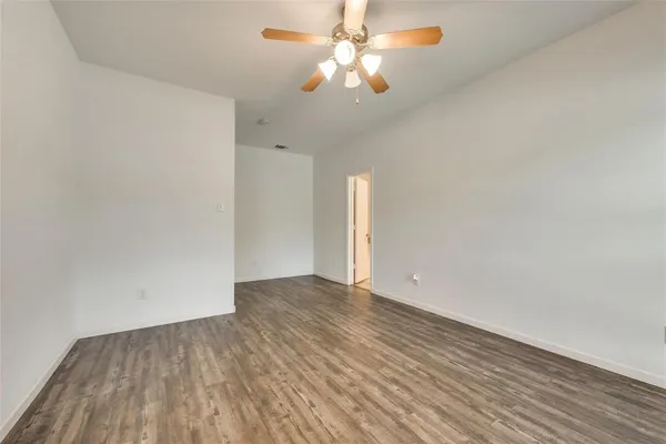 wooden floor in an empty room