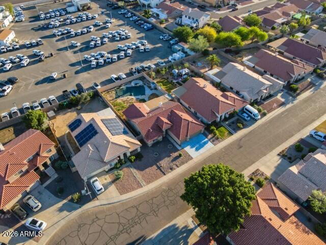 3925 West Charter Oak Road Phoenix, AZ 85029 - Photo 33 of 39 an aerial view of residential houses with outdoor space