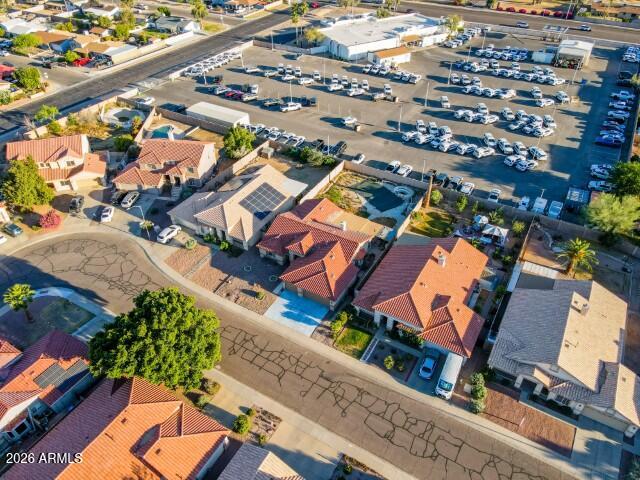 3925 West Charter Oak Road Phoenix, AZ 85029 - Photo 34 of 39 an aerial view of a residential houses with street