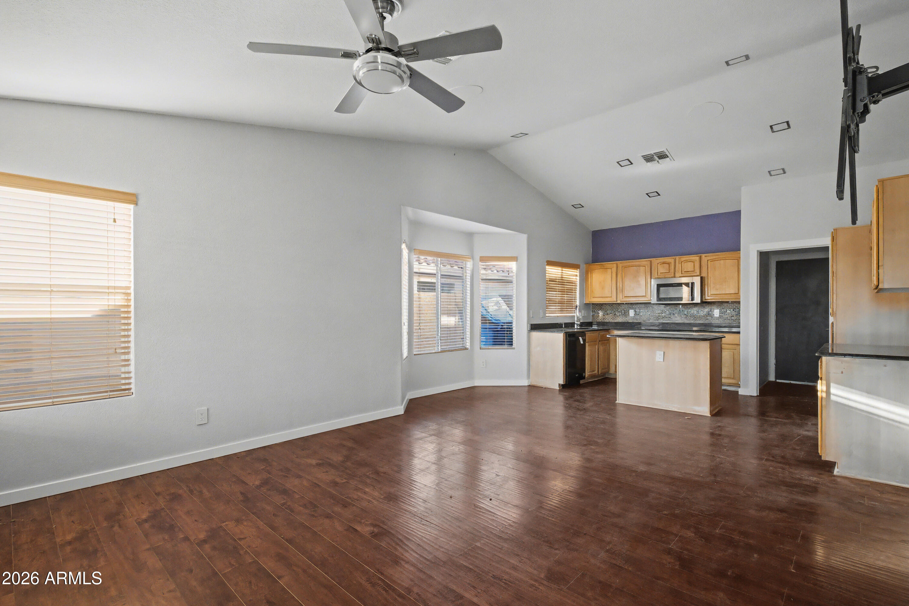 3925 West Charter Oak Road Phoenix, AZ 85029 - Photo 7 of 39 a view of kitchen with sink and wooden floor