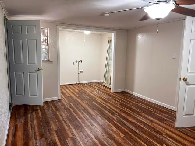 wooden floor in an empty room