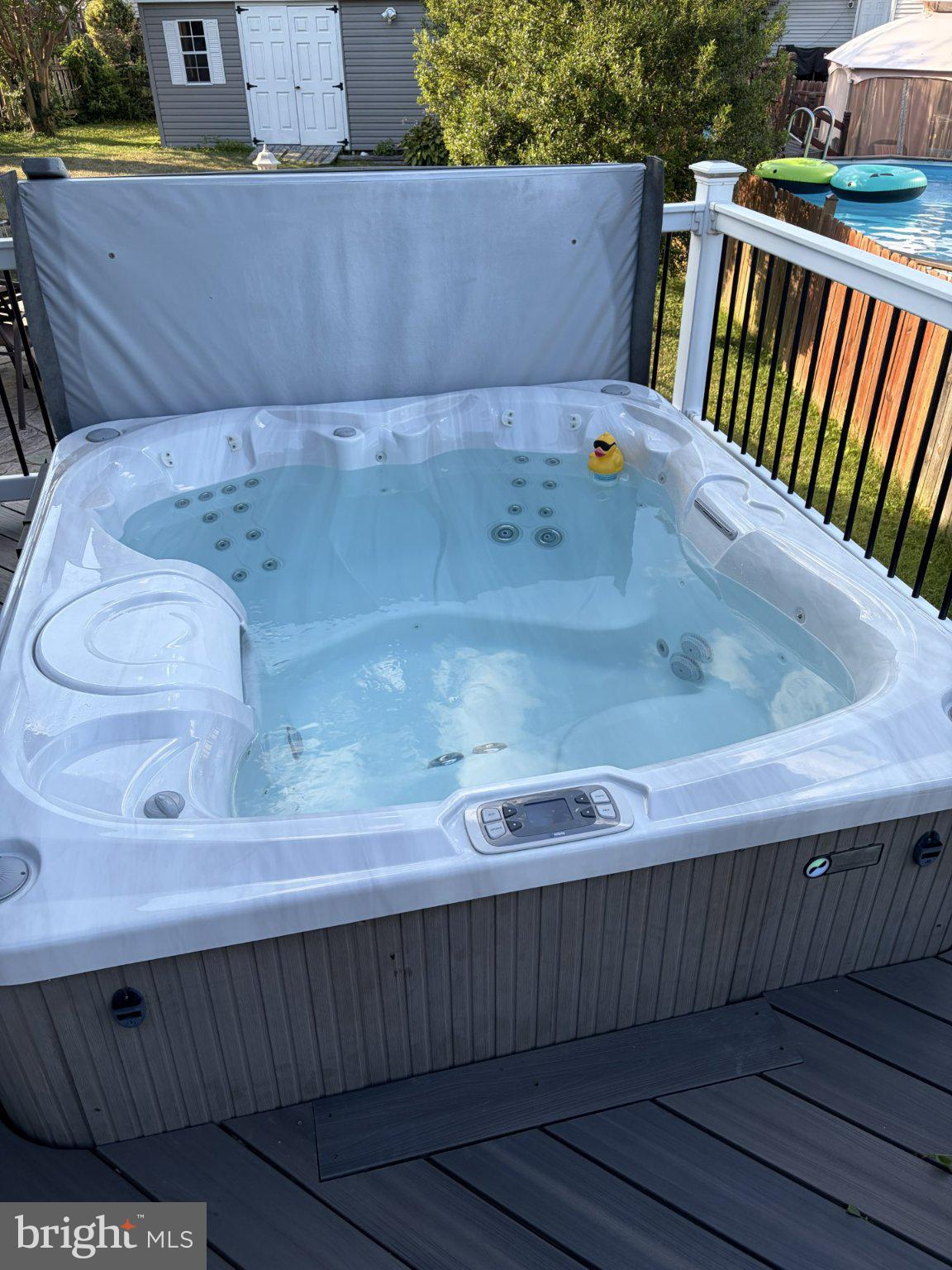 4402 Fieldgreen Road Nottingham, MD 21236 - Photo 4 of 53 Relaxing hot tub oasis awaits you.