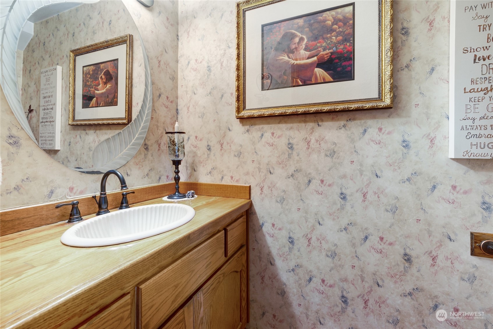 2914 184th Place Southeast Bothell, WA 98012 - Photo 24 of 40 a bathroom with a sink and a mirror
