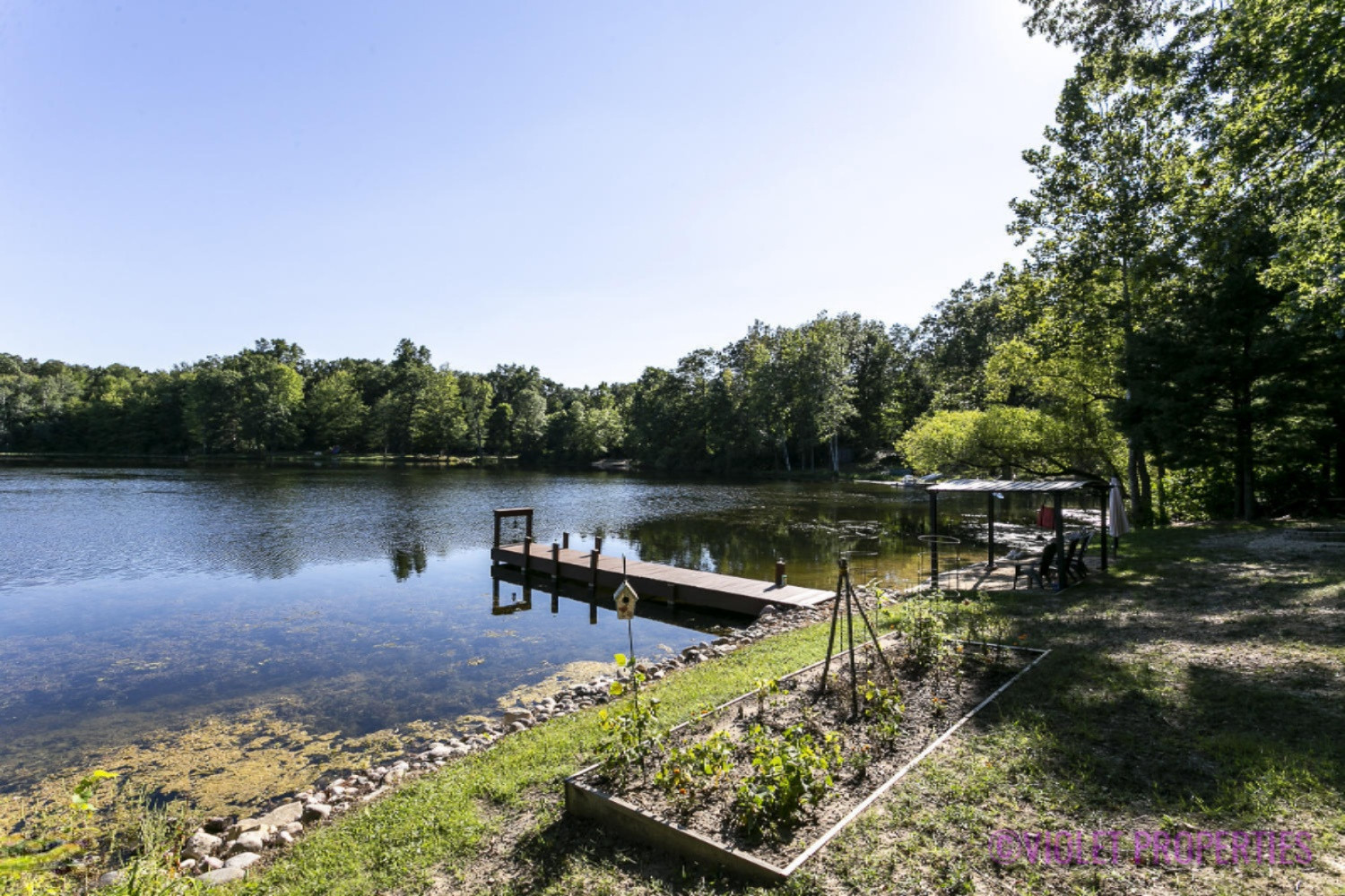 7847 Marsh Road Plainwell, MI 49080 - Photo 18 of 45 Lake Front Log Home For Sale 2 Acres