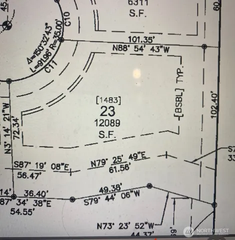 a view of a wooden door