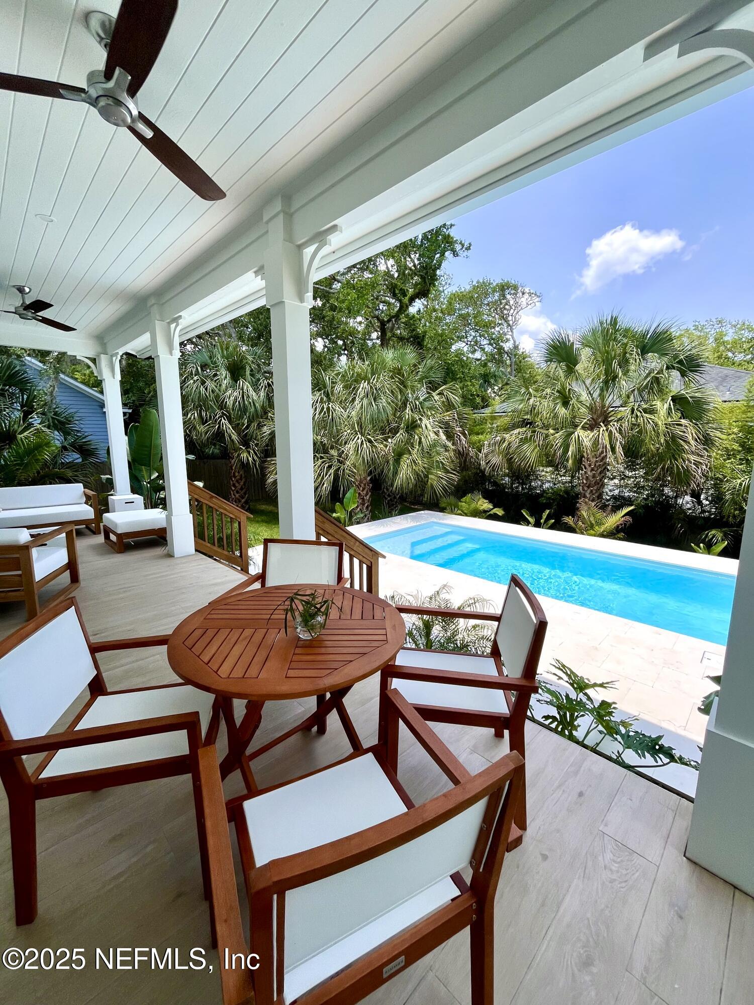 168 Surfside Avenue St. Augustine, FL 32084 - Photo 11 of 28 a view of an outdoor sitting area with furniture