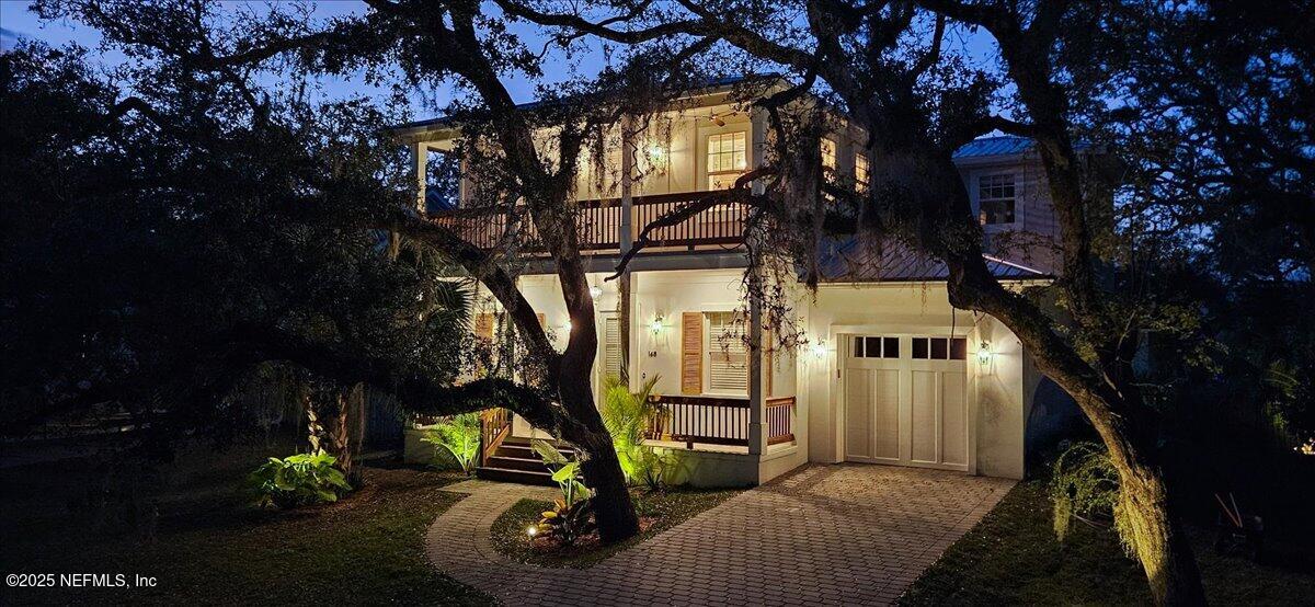 168 Surfside Avenue St. Augustine, FL 32084 - Photo 24 of 28 a view of outdoor space and yard