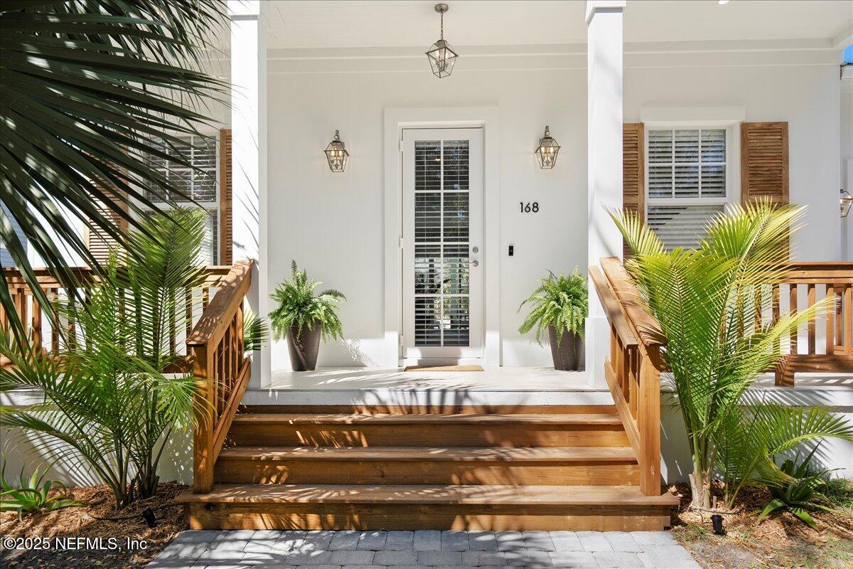 168 Surfside Avenue St. Augustine, FL 32084 - Photo 26 of 28 a view of front door of house