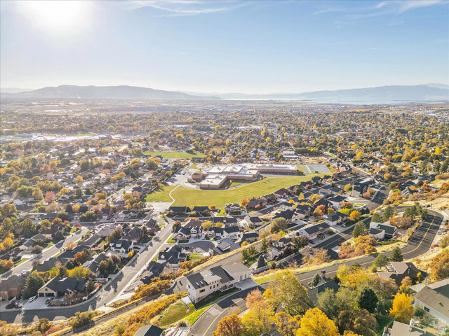1800 Spring Oaks Drive Springville, UT 84663 - Photo 67 of 68 Aerial view of property's location featuring nearby suburban area and mountains