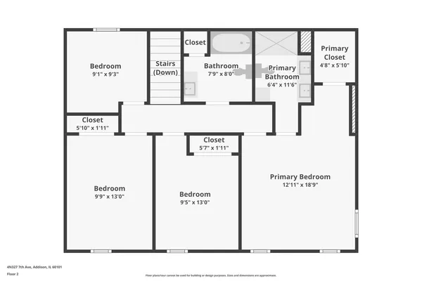 $429,900 | 4N327 7th Avenue, Addison, IL 60101