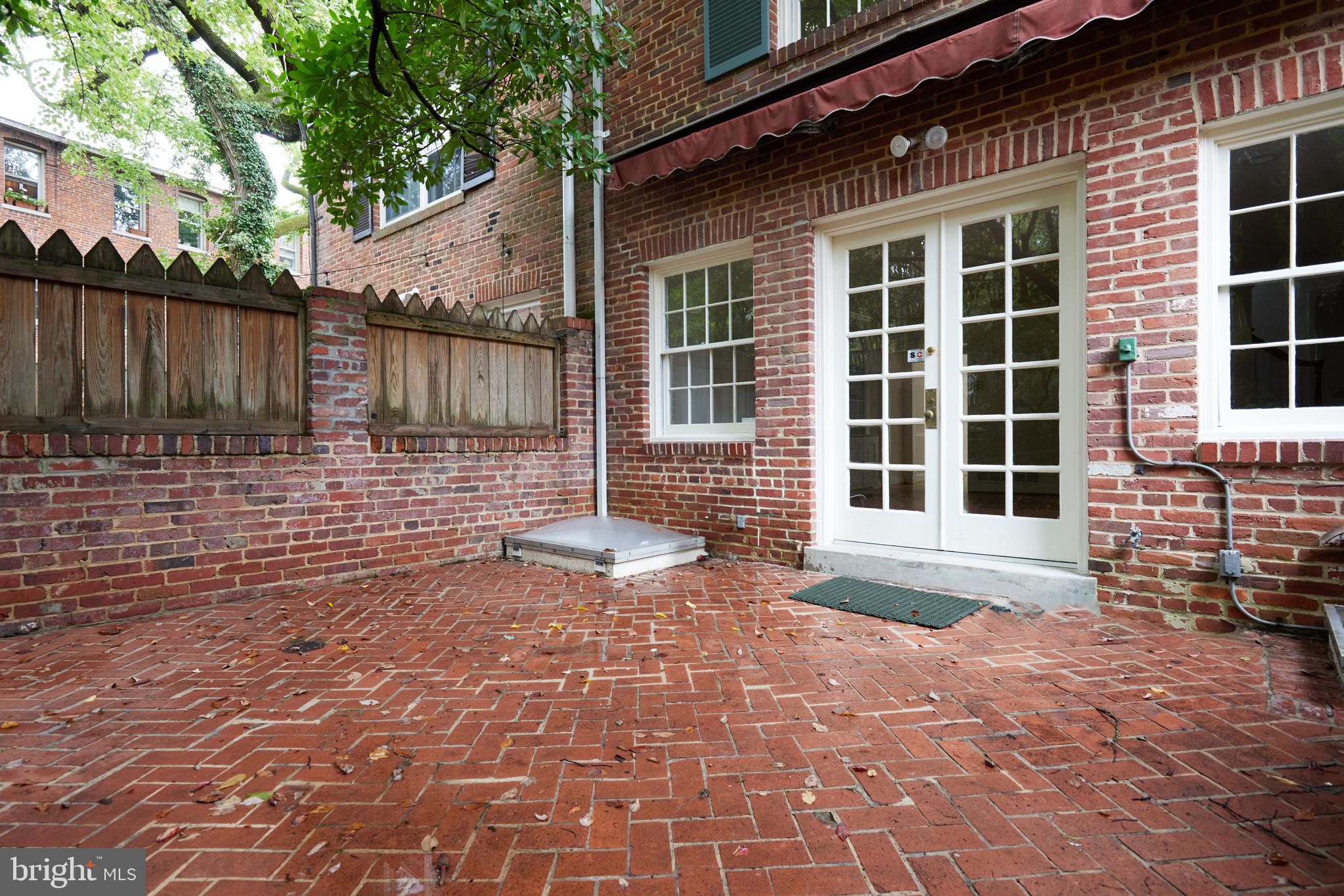 3057 Q Street Northwest Washington, DC 20007 - Photo 35 of 52 Rear Patio