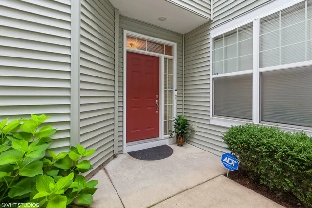 a view of a back yard of the house