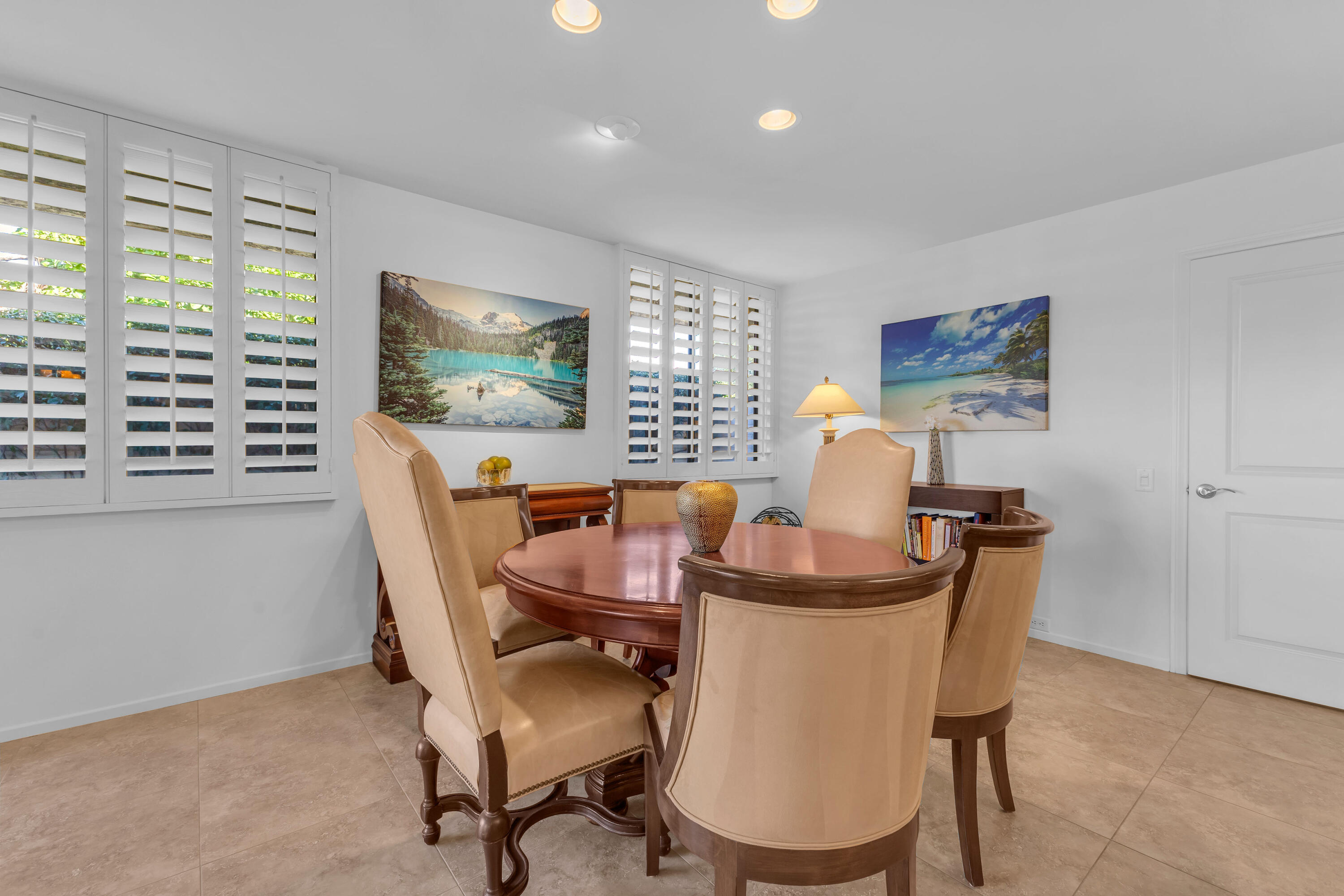10 Colgate Drive Rancho Mirage, CA 92270 - Photo 20 of 43 a dining room with furniture and window