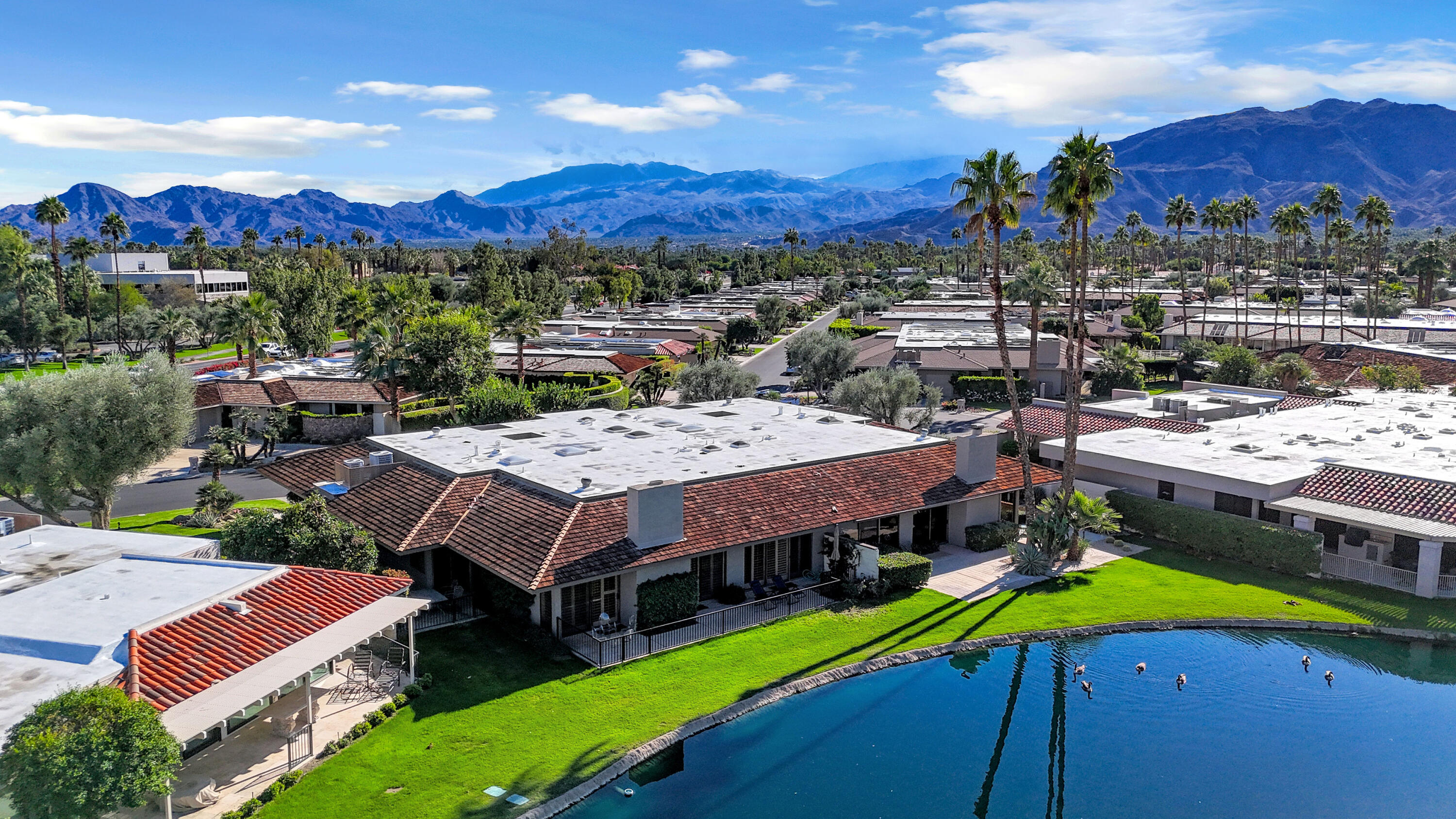 10 Colgate Drive Rancho Mirage, CA 92270 - Photo 46 of 49 a view of a houses with a yard