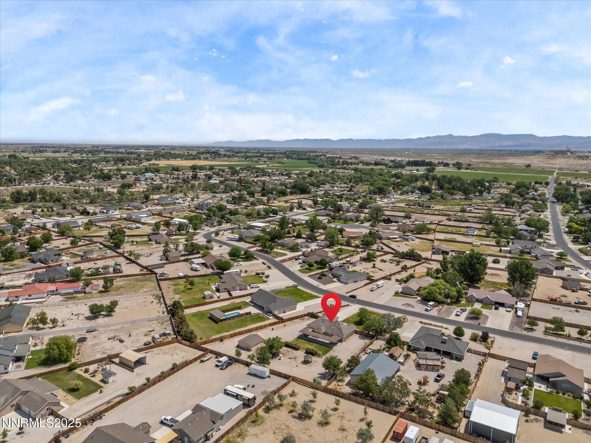 696 Sunrise Terrace Fallon, NV 89406 - Photo 62 of 65 an aerial view of a city