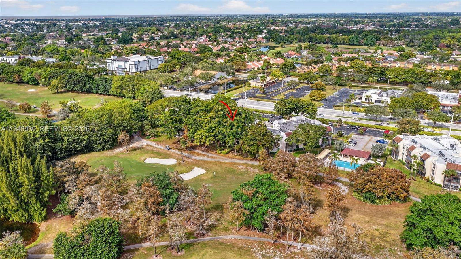 8150 West McNab Road, Unit 304 Tamarac, FL 33321 - Photo 28 of 33 an aerial view of residential houses with outdoor space