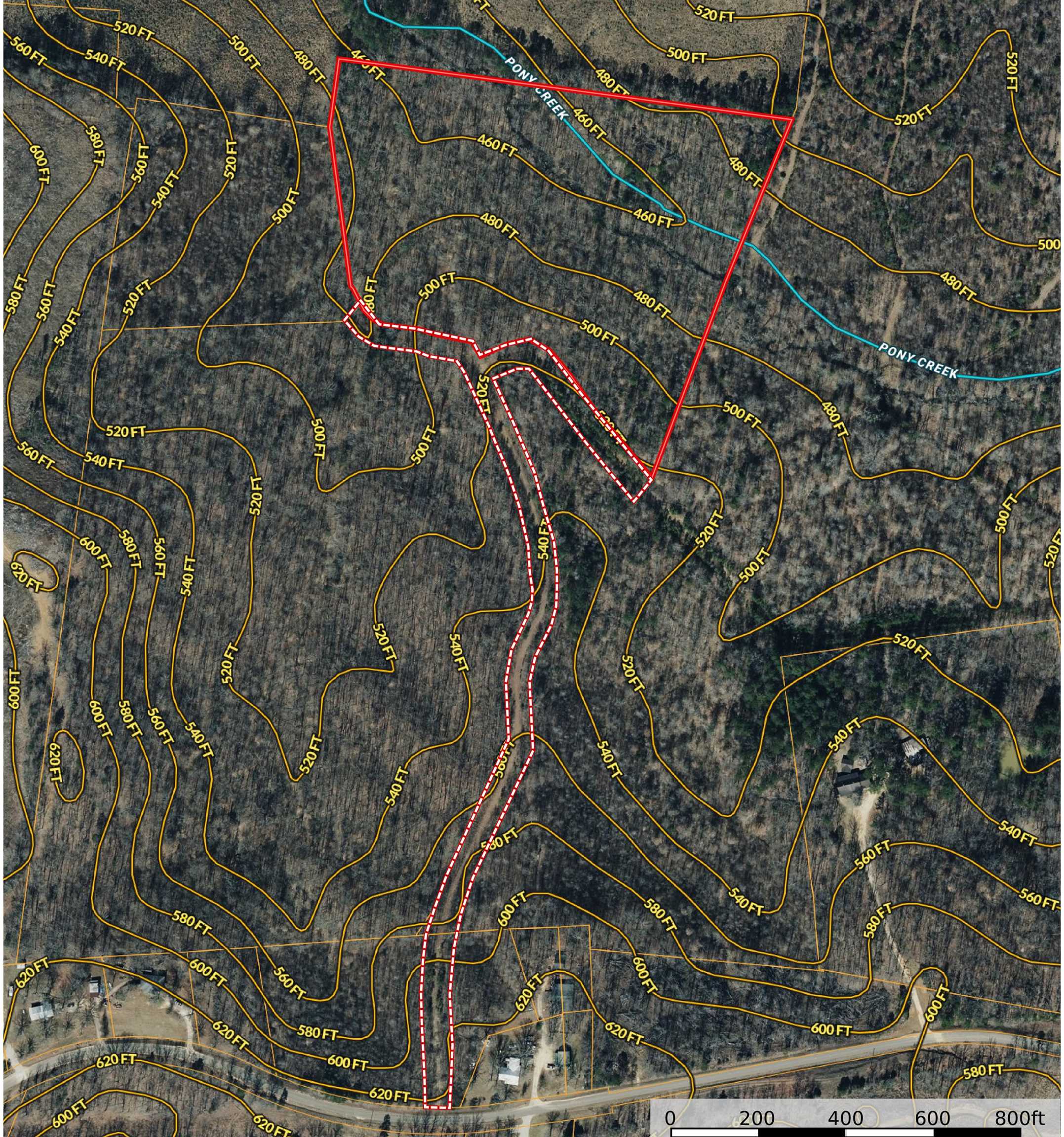 1 Clifton Road Savannah, TN 38372 - Photo 38 of 38 a bird view of a backyard