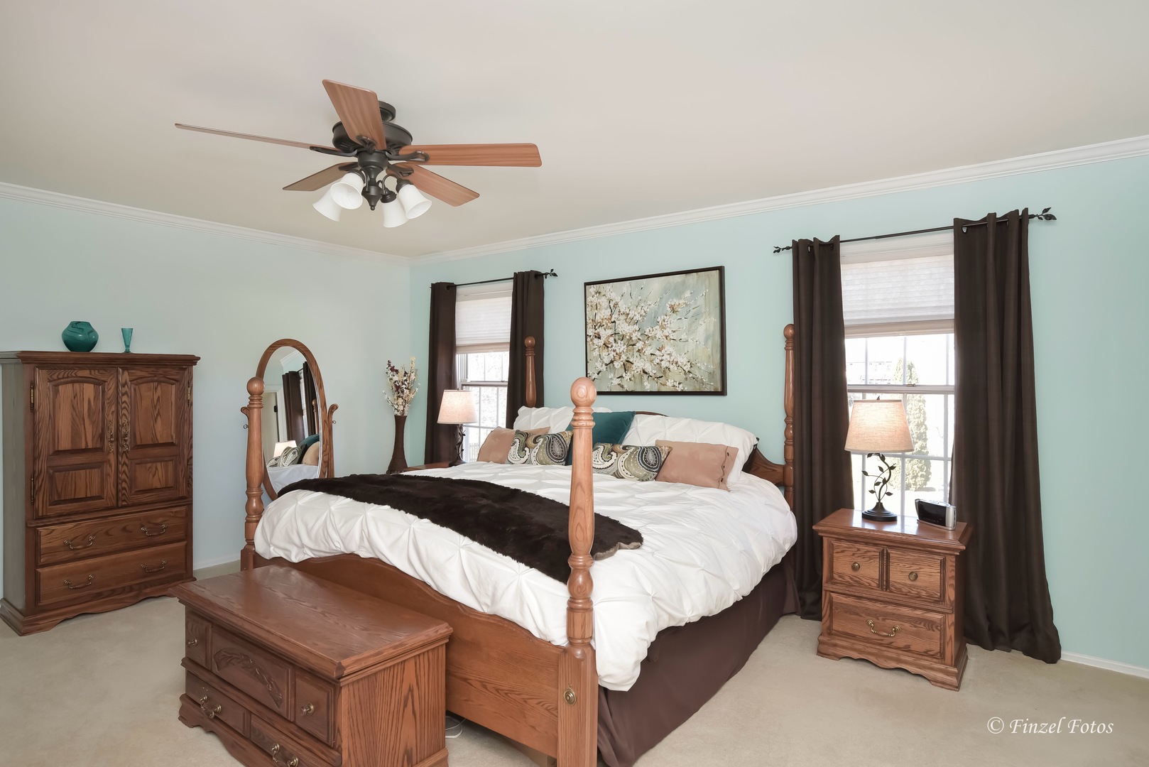 34108 Homestead Road Gurnee, IL 60031 - Photo 10 of 16 a bedroom with a bed and a dresser