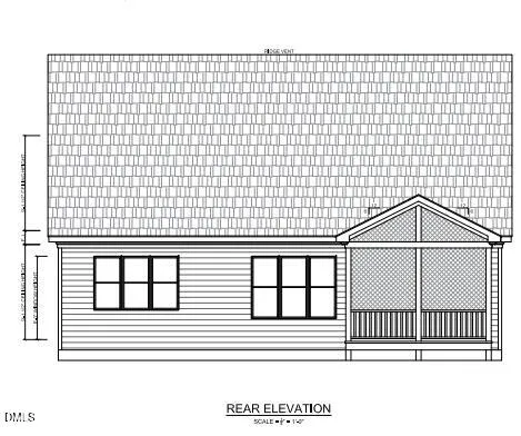 a view of a white house