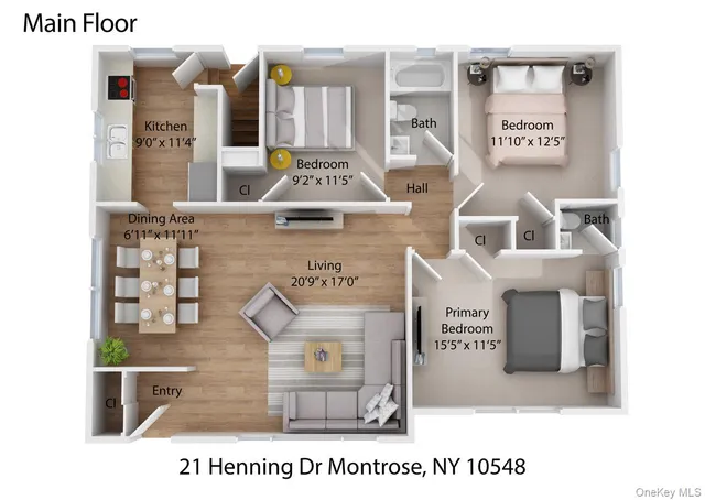 $575,000 | 21 Henning Drive, Montrose, NY 10548
