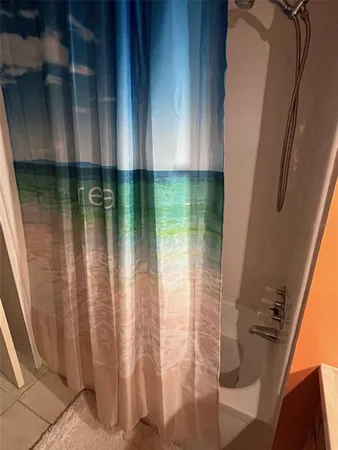a close view of water heater room