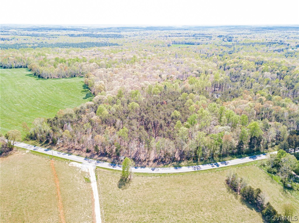 2561 Sandy Hook Road Goochland, VA 23063 - Photo 19 of 21 View south across the front entrance on Sandy Hook