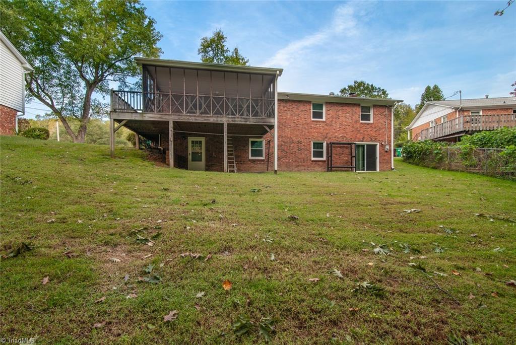 2305 Dover Place High Point, NC 27265 - Photo 19 of 20 Backyard view of the exterior
