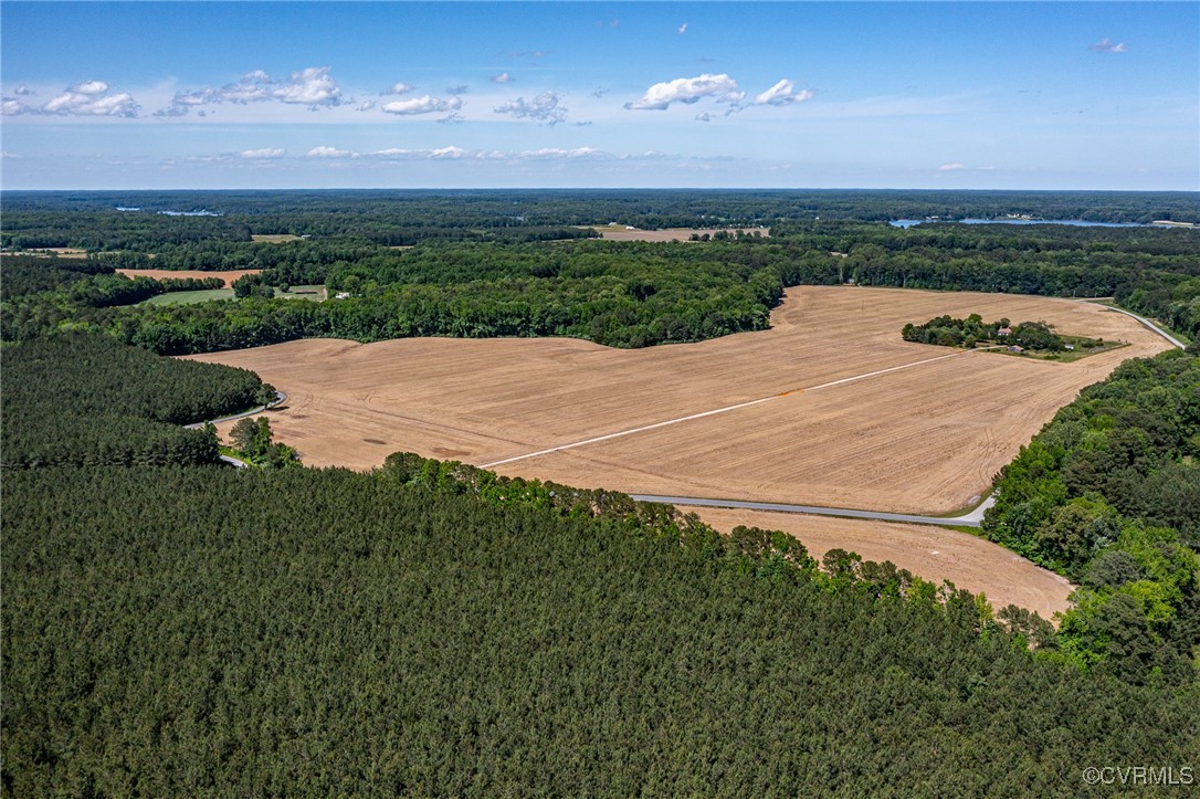 583 Slabtown Road Lancaster, VA 22503 - Photo 44 of 49 an aerial view of a house with a yard