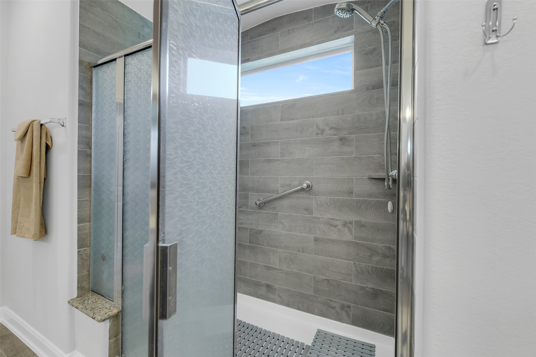 2803 Skerne Forest Dr Spring Spring, TX 77373 - Photo 22 of 44 a bathroom with a shower