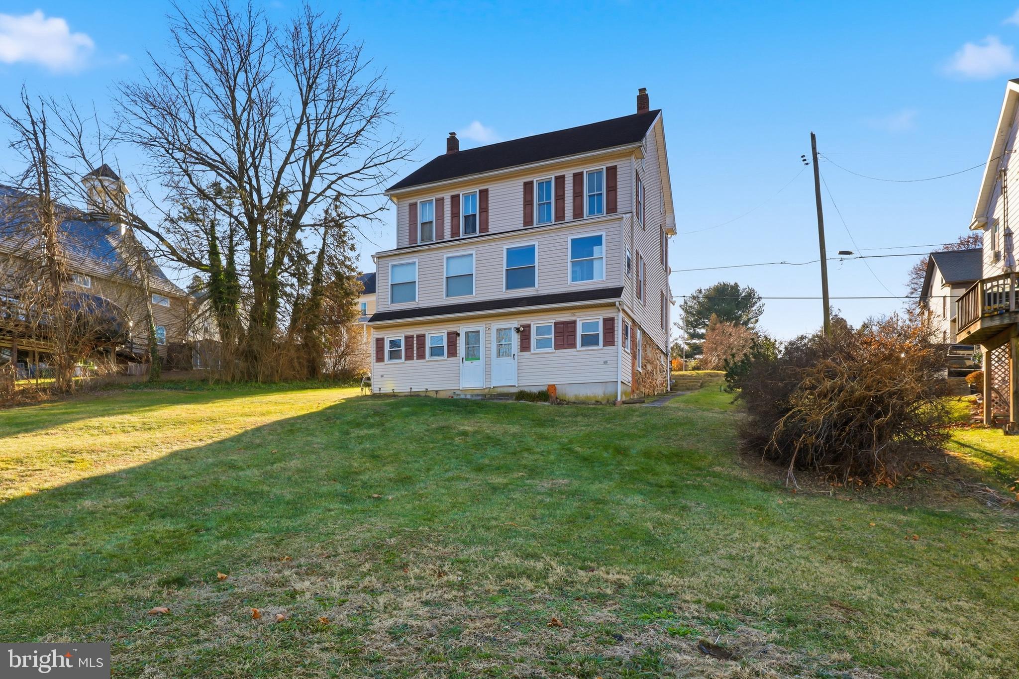143 West Broad Street Yoe, PA 17313 - Photo 28 of 47 a view of a house with a yard