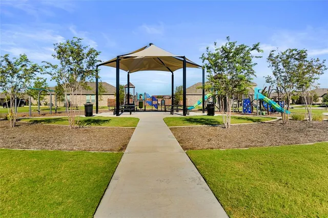 a view of park with tree s