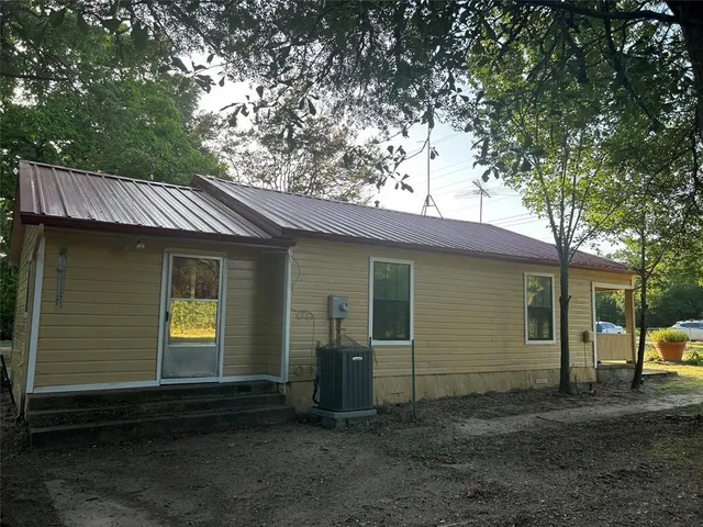 a view of a door of the house