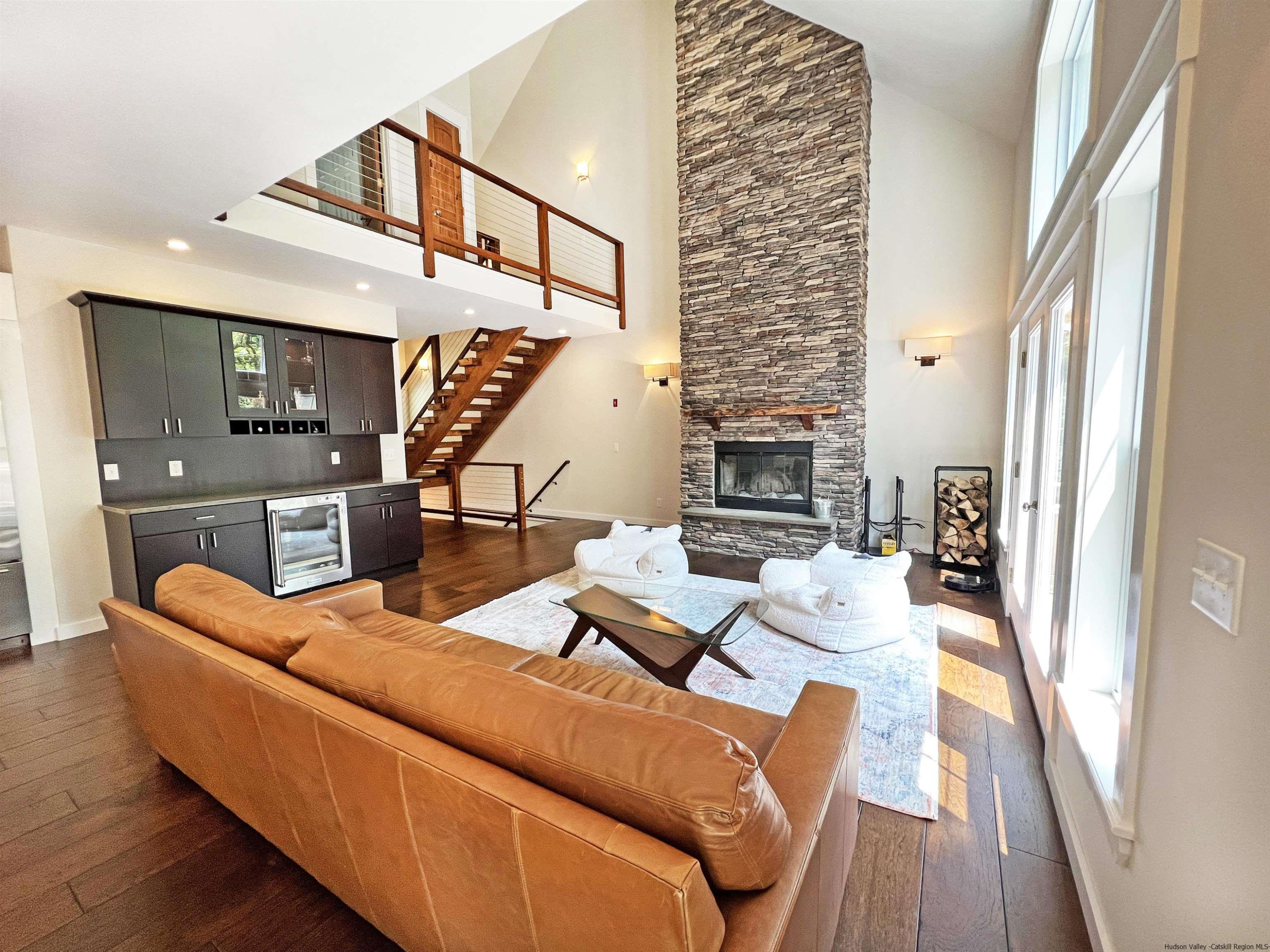 9 Magnolia Kingston, NY 12401 - Photo 14 of 33 a living room with furniture and a fireplace