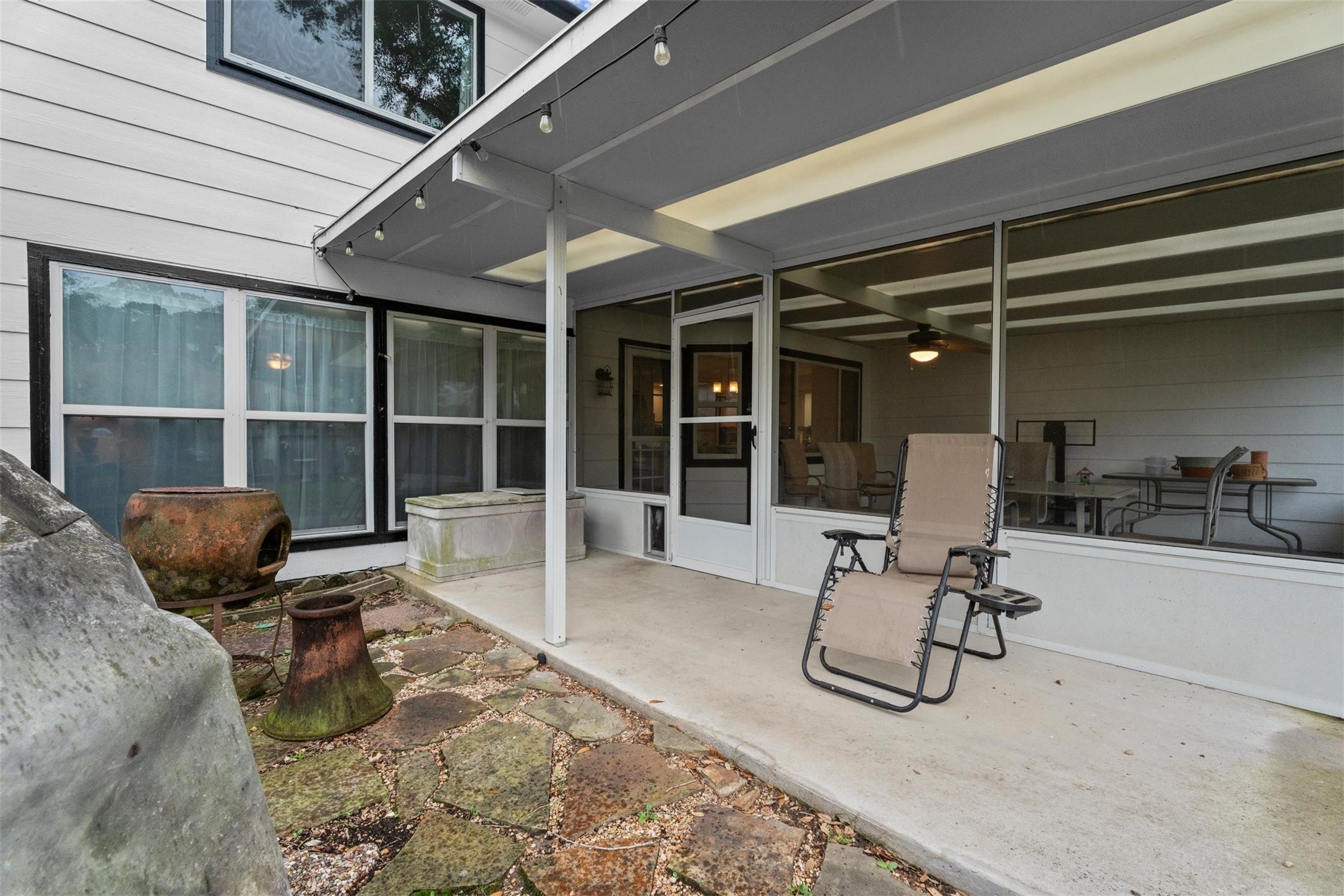 3826 Shipman Lane Spring, TX 77388 - Photo 39 of 43 Addition covered patio and space to lounge and grill