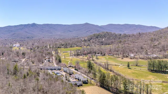 a view of a mountain in the distance