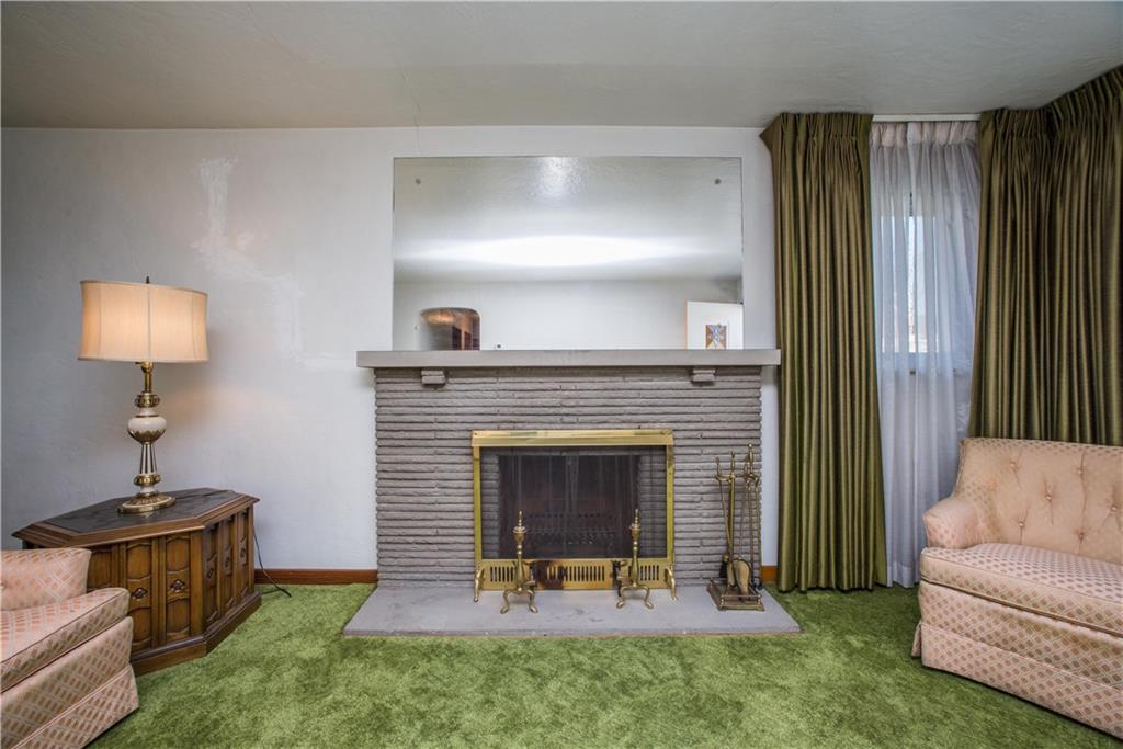1308 Varner Road Pittsburgh, PA 15227 - Photo 5 of 25 Wood Burning Fireplace