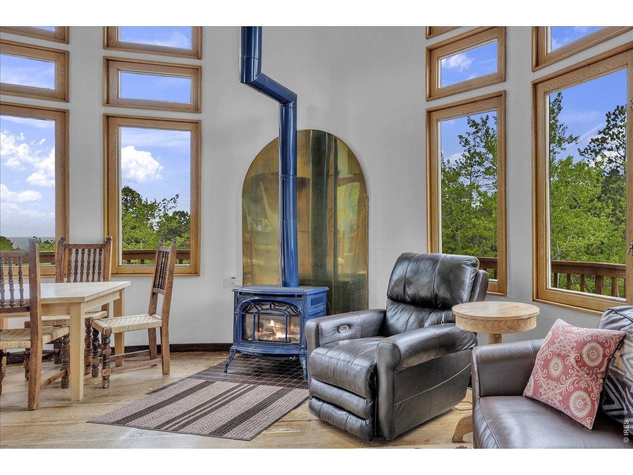 404 Porter Ranch Road Nederland, CO 80466 - Photo 3 of 36 upper level living room