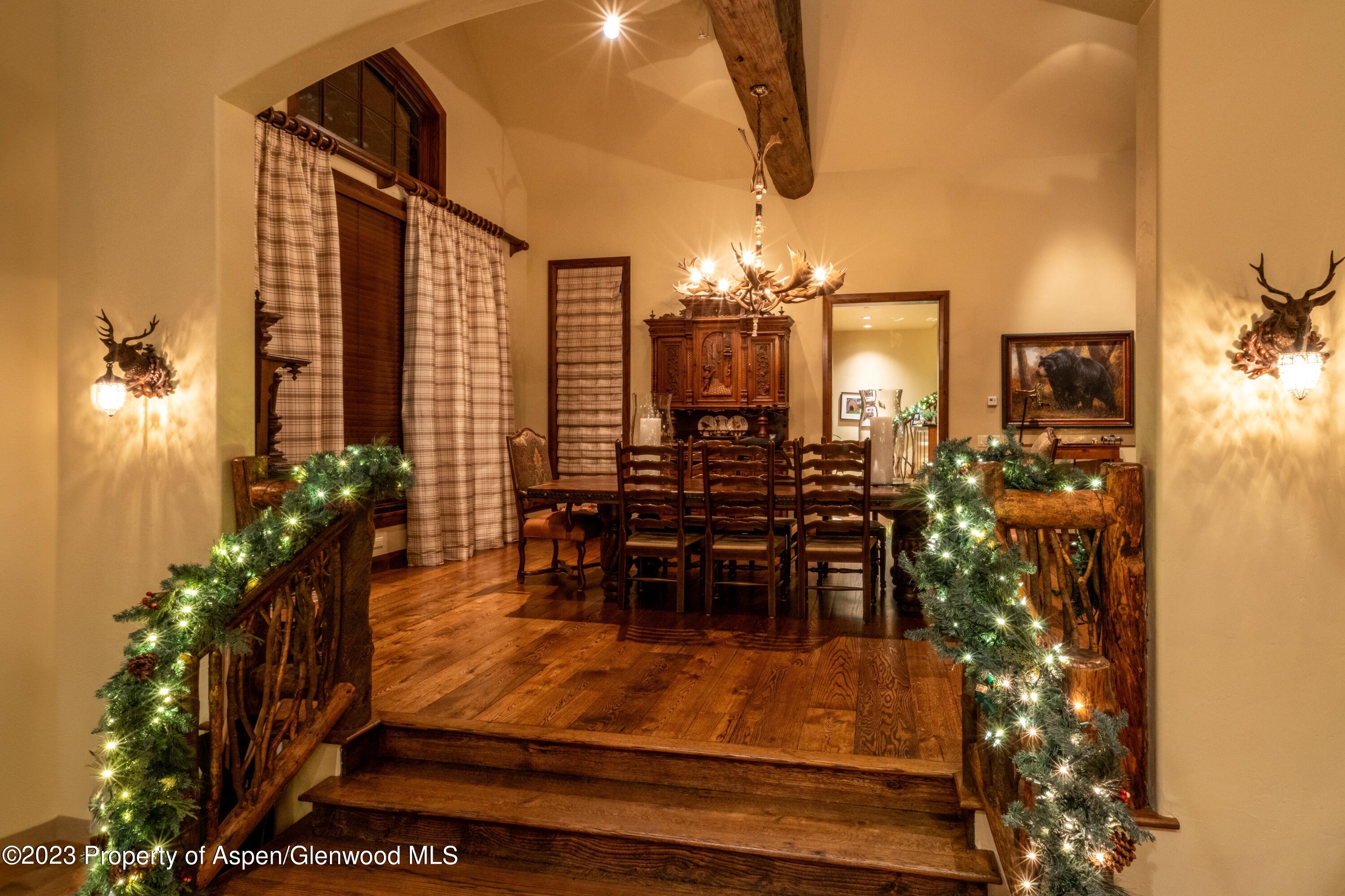800 South Hayden Road Aspen, CO 81611 - Photo 23 of 60 a view of a dining room with furniture