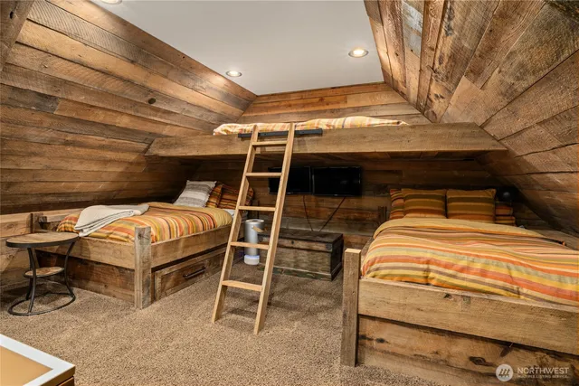 a room with furniture and a flat screen tv